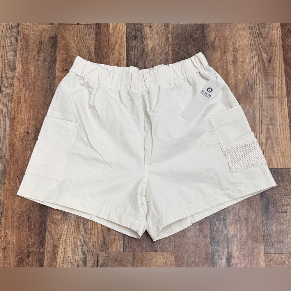 Mono B Light Tan Cargo Shorts Size Small, Medium, Large - Picture 12 of 15